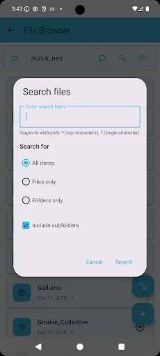 SambaLite ডাউনলোড করুন – সেরা SMB/CIFS ফাইল শেয়ারিং অ্যাপ - Screenshot 5