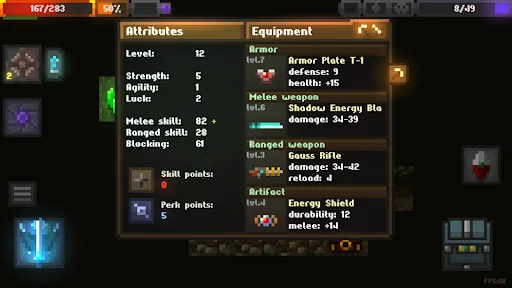 Caves (Roguelike) ডাউনলোড করুন – সেরা টার্ন-বেসড আরপিজি গেম - Screenshot 14