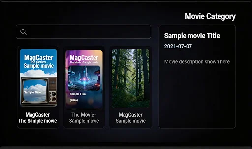 MagCaster IPTV ডাউনলোড করুন – সেরা MAG, Xtream, M3U প্লেয়ার - Screenshot 7