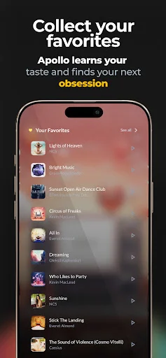 Apollo: Music Tuned to You ডাউনলোড করুন – সেরা মিউজিক অভিজ্ঞতা - Screenshot 6
