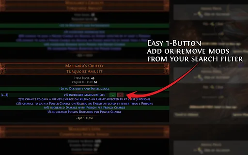 Poe Trade Plus ডাউনলোড করুন – Path of Exile ট্রেডিং সহজ করুন - Screenshot 1