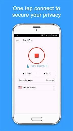 SwiftVPN ডাউনলোড করুন – দ্রুত এবং নিরাপদ ভিপিএন সংযোগ - Screenshot 1