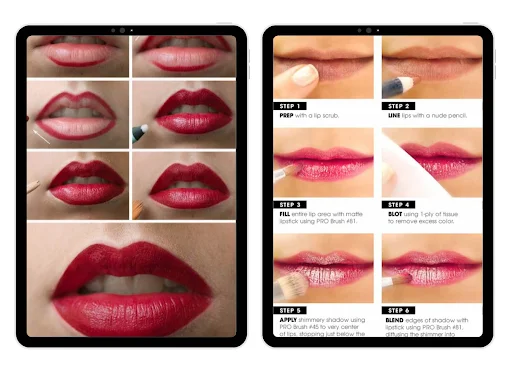 Lipstick Makeup Tutorials ডাউনলোড করুন – সেরা লিপস্টিক টিউটোরিয়ালস - Screenshot 5