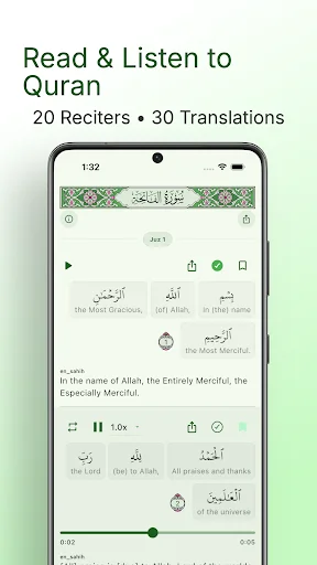 Islamtics ডাউনলোড করুন – কুরআন, আজান ও কিবলা অ্যাপ - Screenshot 3