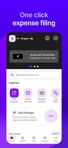 Dice Employee HQ লেটেস্ট ভার্সন ডাউনলোড – সেরা স্পেন্ড ম্যানেজমেন্ট অ্যাপ - Screenshot 1
