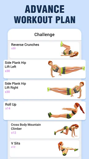 Abs Workout: Burn Belly Fat ডাউনলোড করুন – ৩০ দিনে সিক্স প্যাক - Screenshot 4