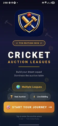 Cricket Auction: Team Builder ডাউনলোড করুন – সেরা ক্রিকেট অকশন গেম - Screenshot 1