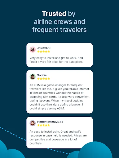 StaffTraveler eSIM ডাউনলোড করুন – ১৬০+ দেশে সাশ্রয়ী ইন্টারনেট - Screenshot 21