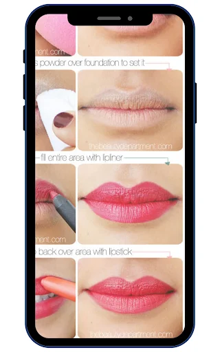 Lipstick Makeup Tutorials ডাউনলোড করুন – সেরা লিপস্টিক টিউটোরিয়ালস - Screenshot 2