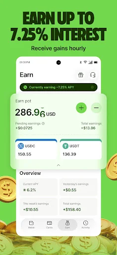 Rise: Digital Dollar Wallet ডাউনলোড করুন – ডলার সেভ ও খরচ করুন - Screenshot 5