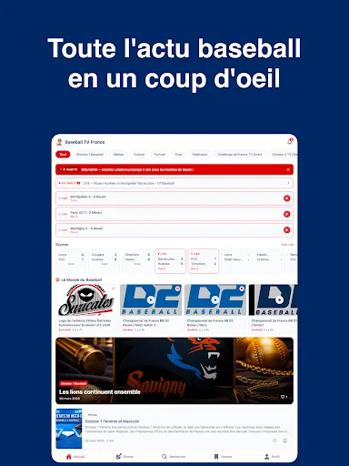 BaseBall TV France ডাউনলোড করুন – ফ্রান্সের বেসবল নিউজ আপডেট - Screenshot 17