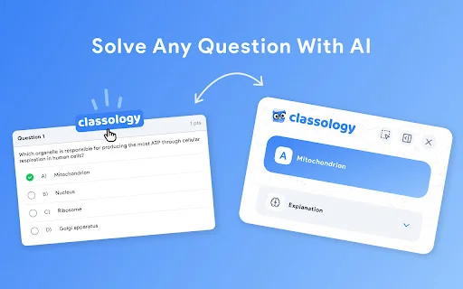 Classology AI ডাউনলোড করুন – সেরা হোমওয়ার্ক ও কুইজ হেল্পার - Screenshot 2