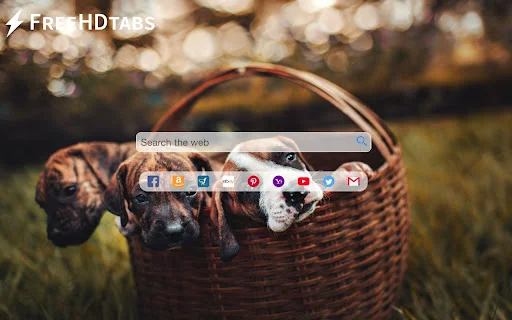 Cute Dog Puppies ডাউনলোড করুন – কিউট ডগ ওয়ালপেপার এক্সটেনশন - Screenshot 2