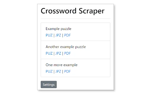 Crossword Scraper ডাউনলোড করুন – অফলাইনে পাজল সলভ করুন - Screenshot 1