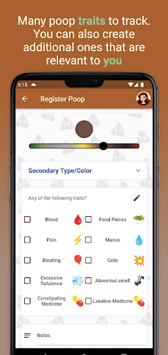Happy Poop ডাউনলোড করুন – অন্ত্রের স্বাস্থ্যের সহজ ট্র্যাকার - Screenshot 2