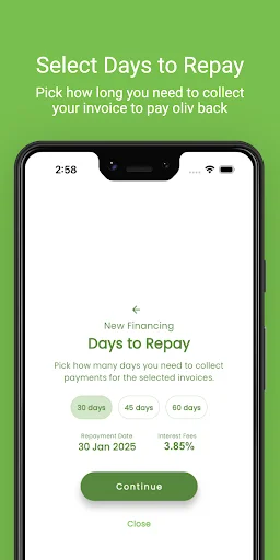 oliv.finance ডাউনলোড করুন – ৪৮ ঘণ্টায় ই-ইনভয়েস ফাইন্যান্সিং সমাধান - Screenshot 4