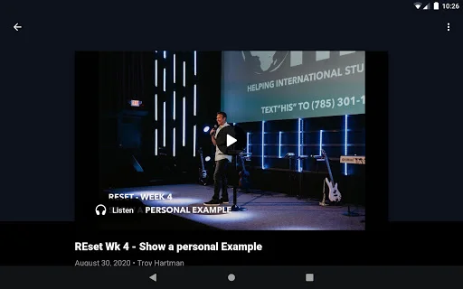 Rock Hills Church অ্যাপ ডাউনলোড করুন – সব ধর্মোপদেশ ও বার্তা - Screenshot 6