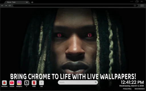 King Von Live Wallpaper ডাউনলোড করুন – সেরা হিপ-হপ থিম - Screenshot 2