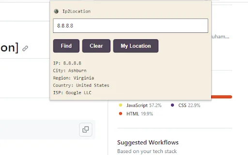 Ip2Location ডাউনলোড করুন – সঠিক আইপি লোকেশন টুল - Screenshot 2