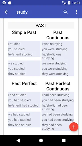 English Verbs অ্যাপ ডাউনলোড করুন – ইংরেজি গ্রামার শিখুন - Screenshot 5