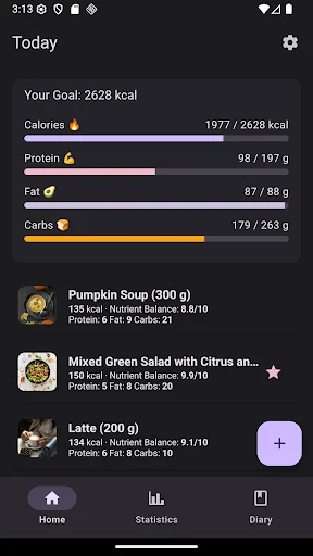 AI Calorie Counter by Photo ডাউনলোড করুন – সেরা ফুড ডায়েরি অ্যাপ - Screenshot 1