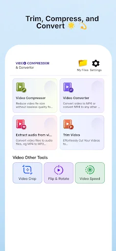 Video Compressor – MB to KB ডাউনলোড করুন – দ্রুত ভিডিও সাইজ কমান - Screenshot 8