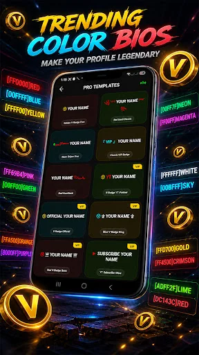 Pro Name Style: Elite Symbols ডাউনলোড করুন – সেরা গেমিং নিকনেম মেকার - Screenshot 19