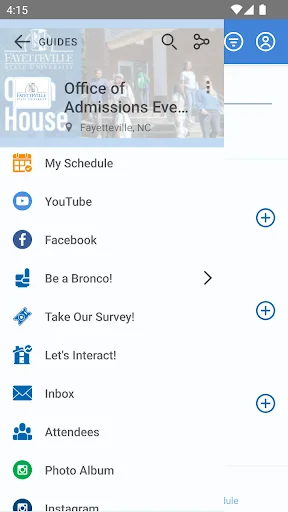 FSU Event Guidebooks ডাউনলোড করুন – Fayetteville State University ইভেন্ট গাইড - Screenshot 1