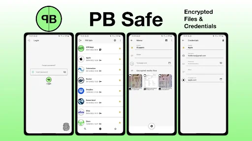 PB Safe ডাউনলোড করুন – পাসওয়ার্ড, নোটস ও ফাইল এনক্রিপশন টুল - Screenshot 6
