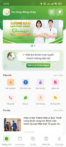 BV Nam Học và Hiếm Muộn Hà Nội ডাউনলোড করুন – সেরা চিকিৎসা পরিষেবা - Screenshot 4