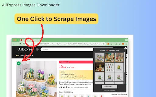 AliExpress Images Downloader ডাউনলোড করুন – হাই-রেজ ছবি পান - Screenshot 1