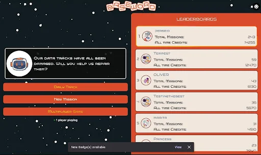 Baseword ডাউনলোড করুন – জ্যোতির্বিদ্যা শেখার সেরা গেম - Screenshot 9