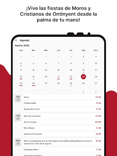 Moros i Cristians Ontinyent অ্যাপ ডাউনলোড করুন – উৎসবের গাইড - Screenshot 18