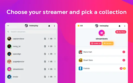 Streamloots ডাউনলোড করুন – ব্রাউজারে কার্ড খেলার সেরা টুল - Screenshot 2