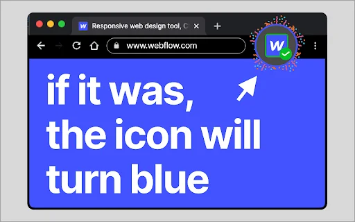 Webflow Checker ডাউনলোড করুন – ওয়েবসাইট Webflow দিয়ে তৈরি কি না জানুন - Screenshot 2