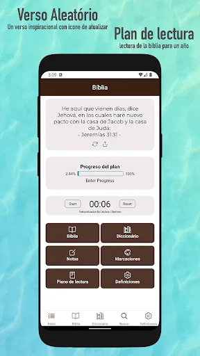 Reina Valera 1909 Bible ডাউনলোড করুন – সেরা বাইবেল অ্যাপ - Screenshot 1
