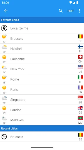 Weather Belgium XL PRO ডাউনলোড করুন – সেরা আবহাওয়া পূর্বাভাস - Screenshot 10