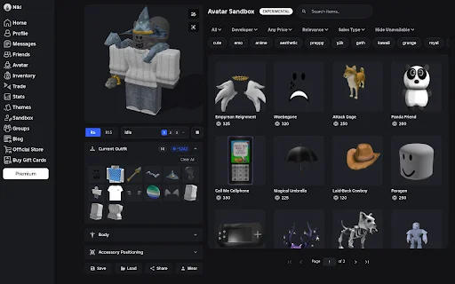 RoPlus ডাউনলোড করুন – সেরা Roblox এক্সটেনশন ও টুলস - Screenshot 1