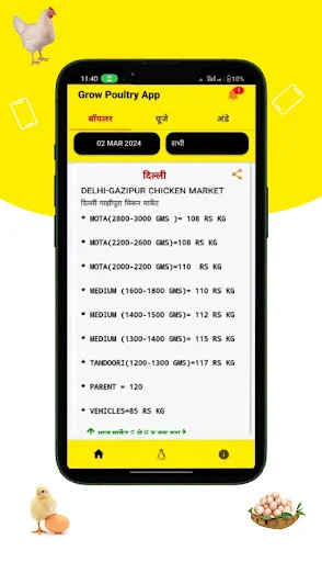 Broiler Rate Grow Poultry অ্যাপ ডাউনলোড করুন – ব্রয়লার ও ডিমের আপডেট - Screenshot 10