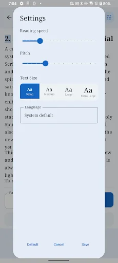 AudioPDF ডাউনলোড করুন – সেরা পিডিএফ রিডার এবং টেক্সট টু স্পিচ অ্যাপ - Screenshot 4