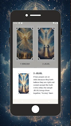 Angels of the Kabbalah ডাউনলোড করুন – সেরা কাবালাহ ট্যারোট অ্যাপ - Screenshot 3