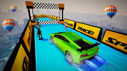 Car Stunts: Stunt Driving Game ডাউনলোড করুন – মেগা র‍্যাম্প রেসিং - Screenshot 13