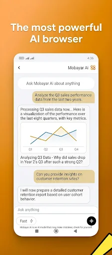 Mobayar (Browser with Ai) ডাউনলোড করুন – দ্রুত ও নিরাপদ ব্রাউজিং - Screenshot 4