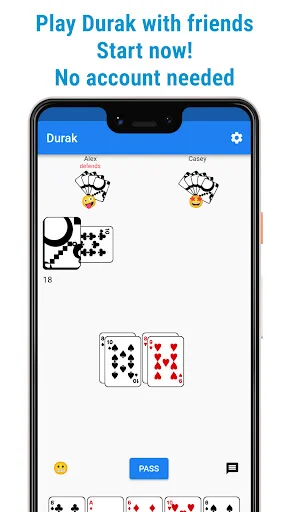 Durak: Play with friends ডাউনলোড করুন – সেরা অনলাইন কার্ড গেম - Screenshot 1