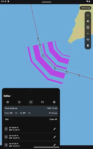 CVoyager ডাউনলোড করুন – পোর্ট টু পোর্ট রুট প্ল্যানিং অ্যাপ - Screenshot 10