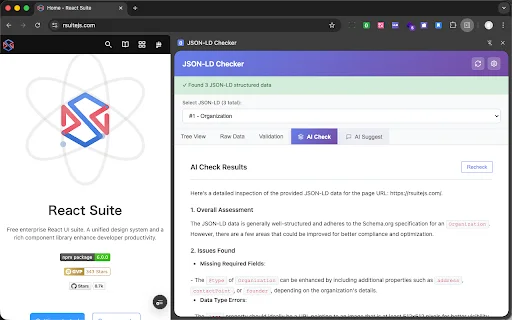 JSON-LD Checker ডাউনলোড করুন – সেরা SEO ও স্ট্রাকচারড ডেটা টুল - Screenshot 2