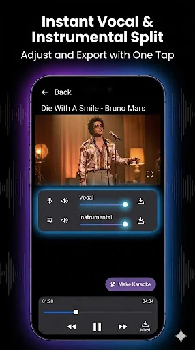 Vocal Music Separator AI ডাউনলোড করুন – সেরা ভোকাল রিমুভার - Screenshot 4