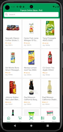 Cosmic Clavstore – PoS System ডাউনলোড করুন – সেরা অনলাইন স্টোর ম্যানেজমেন্ট - Screenshot 1