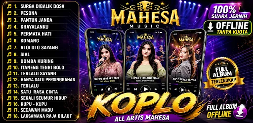 Dangdut Koplo Mahesa Offline ডাউনলোড করুন – সেরা মিউজিক অ্যাপ - Screenshot 1