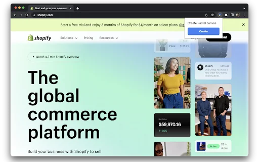 Pastel Chrome Extension ডাউনলোড করুন – ওয়েবসাইট ফিডব্যাক টুল - Screenshot 1